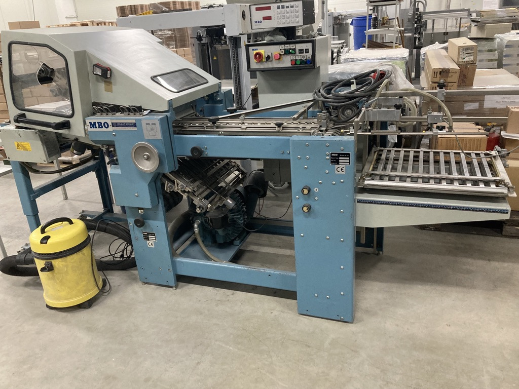 MBO buckle plate folding machine T 500-4-F - Фальцовщик: фото 1 MBO buckle plate folding machine T 500-4-F - Фальцовщик: фото 1