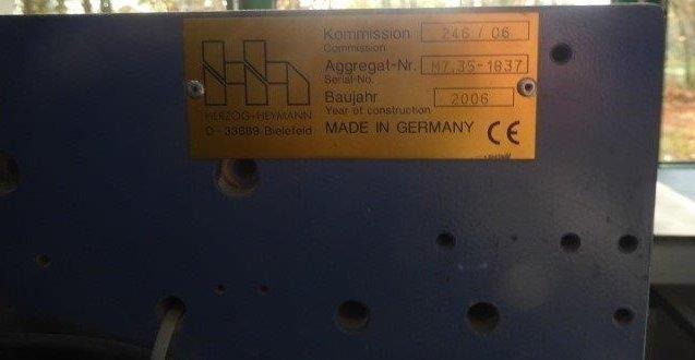 Фальцовщик Map folding machine Herzog & Heymann M7.10-35 + M7.4-58 + flat pile feeder MBO F 76 Solo - mobile upright sheet delivery 371: фото 17