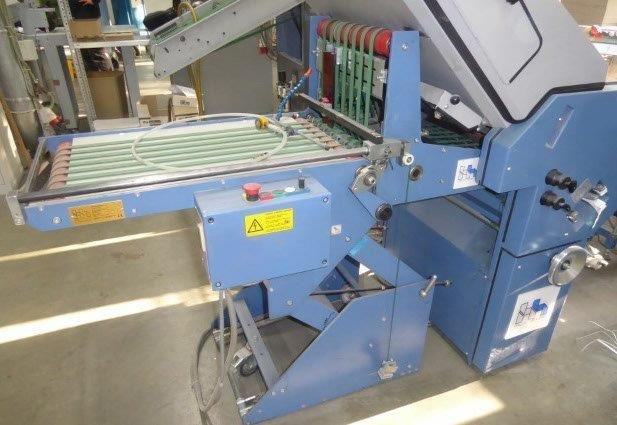 Фальцовщик Map folding machine Herzog & Heymann M7.10-35 + M7.4-58 + flat pile feeder MBO F 76 Solo - mobile upright sheet delivery 371: фото 19