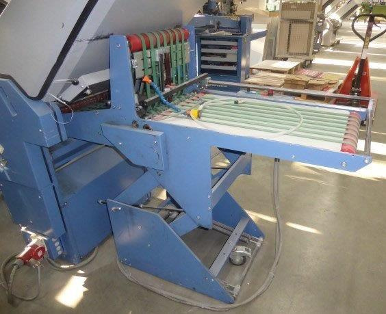 Фальцовщик Map folding machine Herzog & Heymann M7.10-35 + M7.4-58 + flat pile feeder MBO F 76 Solo - mobile upright sheet delivery 371: фото 18