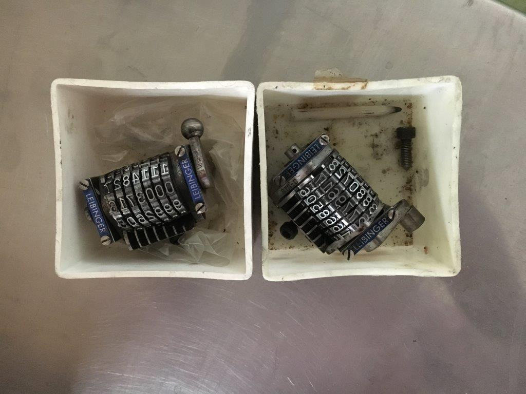 Запчасти для Печатного оборудования Leibinger numbering units Grade or cross-setting for Heidelberg GTO 46/52 or Speedmaster 52: фото 7