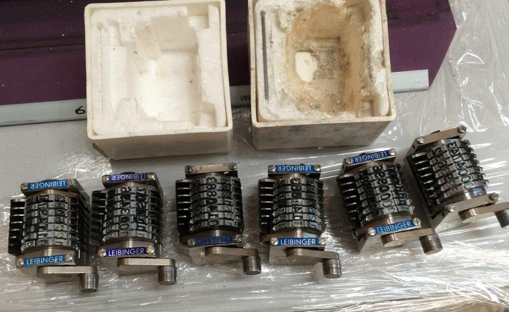 Запчасти для Печатного оборудования Leibinger numbering units Grade or cross-setting for Heidelberg GTO 46/52 or Speedmaster 52: фото 9