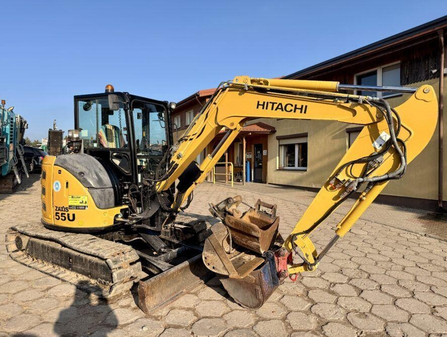 Hitachi ZX55U-5A - Мини-экскаватор: фото 2 Hitachi ZX55U-5A - Мини-экскаватор: фото 2