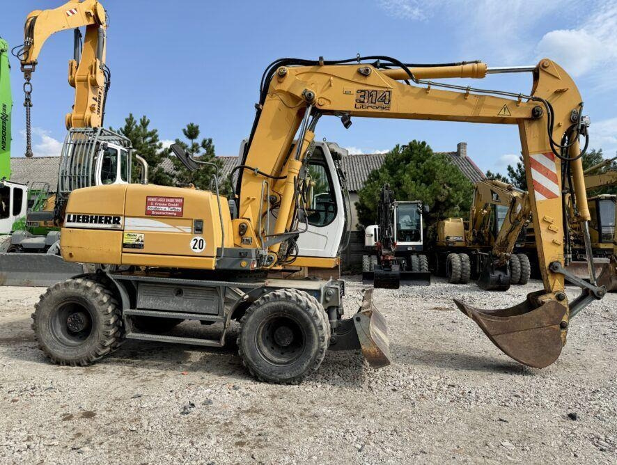 Liebherr A314  - Колёсный экскаватор: фото 4 Liebherr A314  - Колёсный экскаватор: фото 4