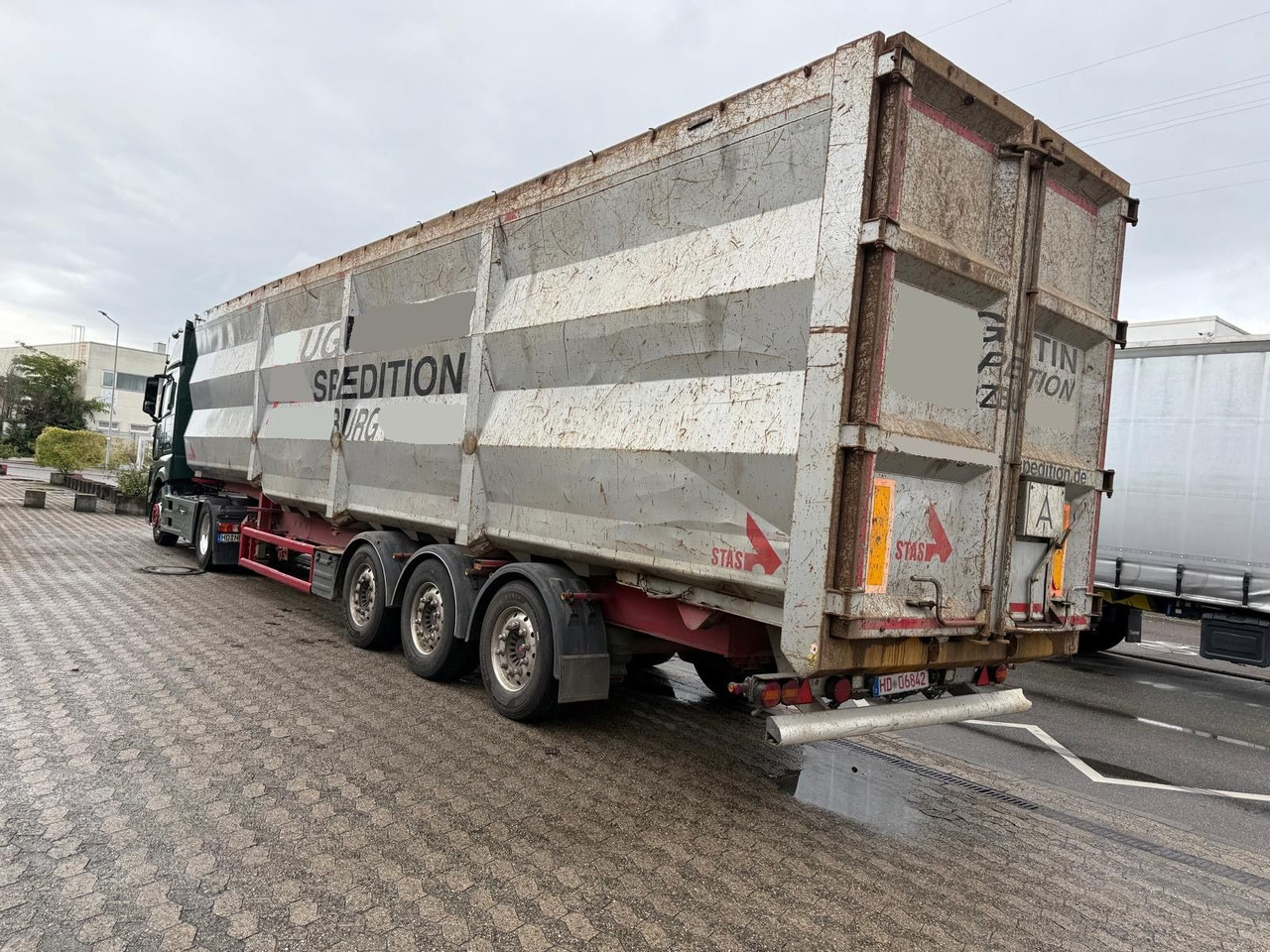 Lück SKF35 86m³/Alufelgen/SAF/Scheibe/Lift - Самосвальный полуприцеп: фото 3 Lück SKF35 86m³/Alufelgen/SAF/Scheibe/Lift - Самосвальный полуприцеп: фото 3