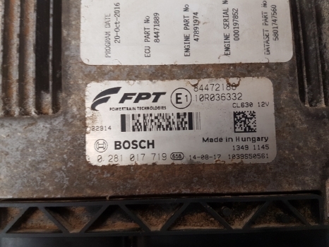 New Holland T5.95 Engine Control Unit Ecu 84472188, 10r036332, 84471889 - Блок управления для Тракторов: фото 5 New Holland T5.95 Engine Control Unit Ecu 84472188, 10r036332, 84471889 - Блок управления для Тракторов: фото 5