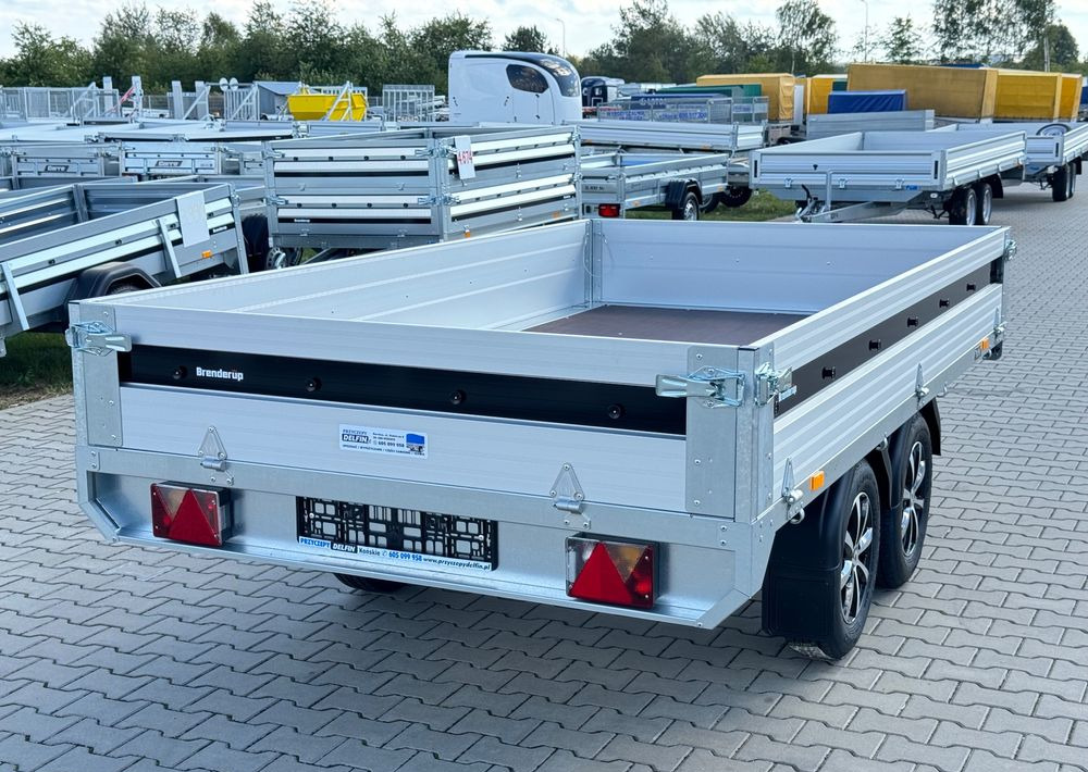 BRENDERUP Brenderup 4310 ATB2000 | 308x167 cm | burty i koła ALU | 2000kg DMC - Прицеп бортовой/ Платформа: фото 2 BRENDERUP Brenderup 4310 ATB2000 | 308x167 cm | burty i koła ALU | 2000kg DMC - Прицеп бортовой/ Платформа: фото 2