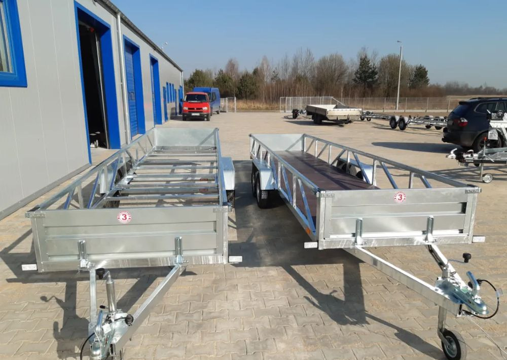 Новый Прицеп бортовой/ Платформа CARRO dłużyca ramowa 612x123 cm, 750 kg: фото 8