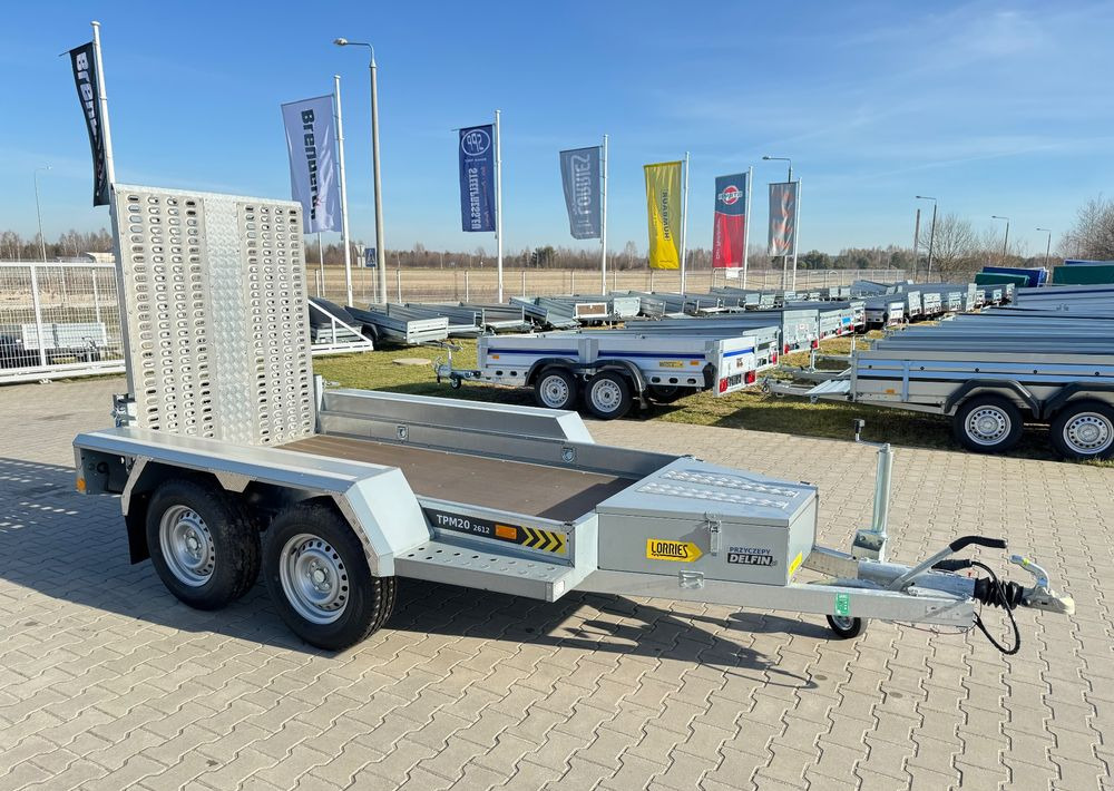 LORRIES TPM20 - przyczepa do przewozu koparki, bobcat , koparka 2700 kg - Прицеп для спецтехники: фото 1 LORRIES TPM20 - przyczepa do przewozu koparki, bobcat , koparka 2700 kg - Прицеп для спецтехники: фото 1