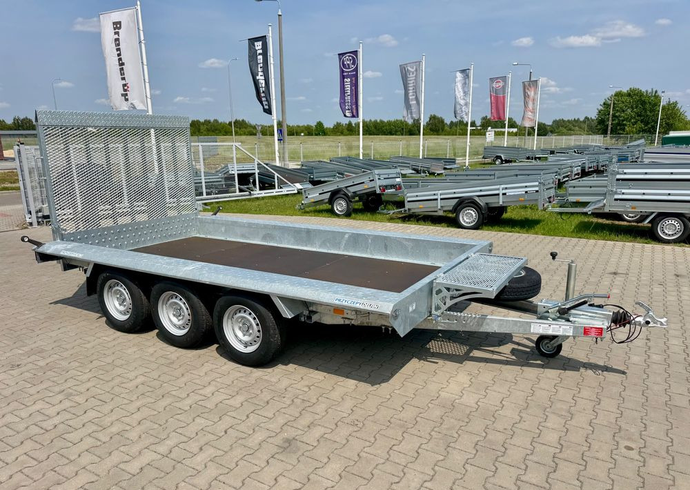 Niewiadów KN401835T - 400 x 185 cm | 2570kg ładowności | trap stalowy | 3-osiowa budowlanka - Прицеп для спецтехники: фото 1 Niewiadów KN401835T - 400 x 185 cm | 2570kg ładowności | trap stalowy | 3-osiowa budowlanka - Прицеп для спецтехники: фото 1