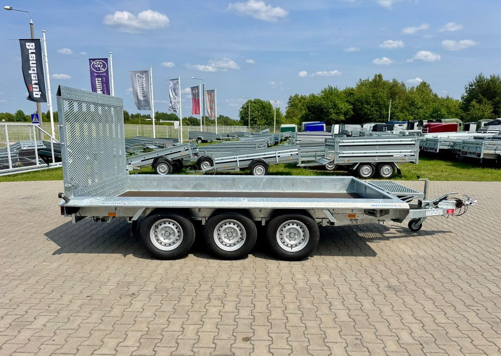 Niewiadów KN401835T - 400 x 185 cm | 2570kg ładowności | trap stalowy | 3-osiowa budowlanka - Прицеп для спецтехники: фото 2 Niewiadów KN401835T - 400 x 185 cm | 2570kg ładowności | trap stalowy | 3-osiowa budowlanka - Прицеп для спецтехники: фото 2
