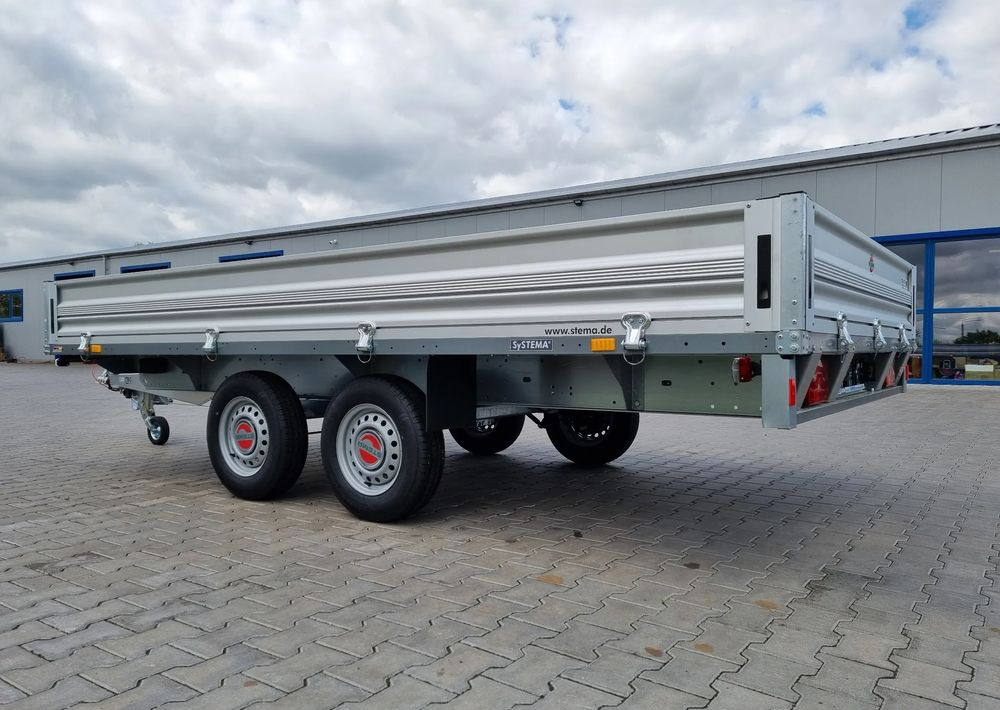 STEMA Stema SH O2 27-40-20.2 Przyczepa 401x203 cm 2,7T - Прицеп бортовой/ Платформа: фото 5 STEMA Stema SH O2 27-40-20.2 Przyczepa 401x203 cm 2,7T - Прицеп бортовой/ Платформа: фото 5