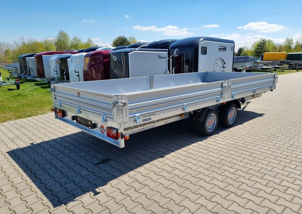 Stema Przyczepa 510x213 cm ALU 3,5T hamowana - Прицеп бортовой/ Платформа: фото 3 Stema Przyczepa 510x213 cm ALU 3,5T hamowana - Прицеп бортовой/ Платформа: фото 3