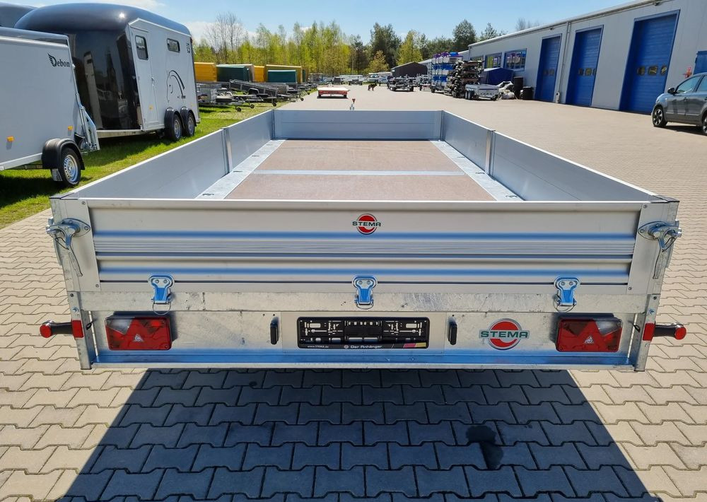 Stema Przyczepa 510x213 cm ALU 3,5T hamowana - Прицеп бортовой/ Платформа: фото 4 Stema Przyczepa 510x213 cm ALU 3,5T hamowana - Прицеп бортовой/ Платформа: фото 4