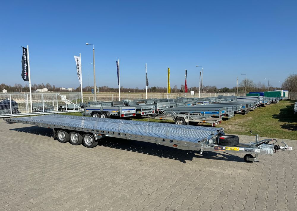 WIOLA Wiola L35G85 | 844x204 cm | 3500kg | wypełnienie blachą - Прицеп-автовоз: фото 1 WIOLA Wiola L35G85 | 844x204 cm | 3500kg | wypełnienie blachą - Прицеп-автовоз: фото 1