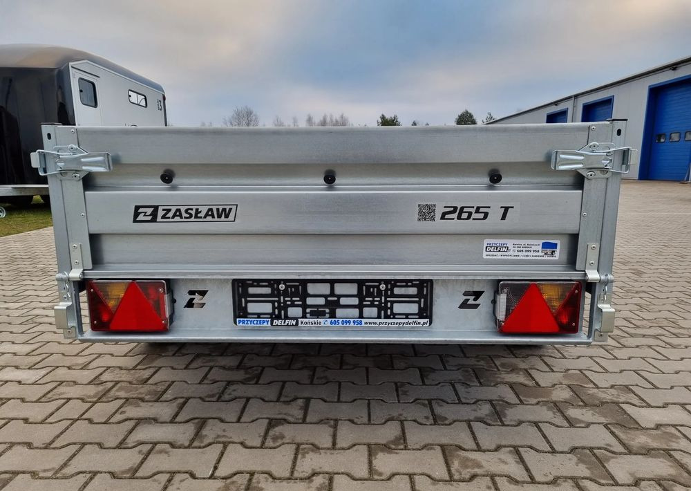 Новый Прицеп бортовой/ Платформа ZASŁAW 265T | 265 x 132 / 750 kg/ 2 osie / lekka przyczepa skrzyniowa: фото 6