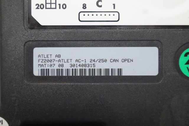 Atlet FZ2007 | Rijregeling Drive controller ZAPI AC1 FZ2007 24/250A can open sn. - Блок управления для Погрузочно-разгрузочной техники: фото 2 Atlet FZ2007 | Rijregeling Drive controller ZAPI AC1 FZ2007 24/250A can open sn. - Блок управления для Погрузочно-разгрузочной техники: фото 2