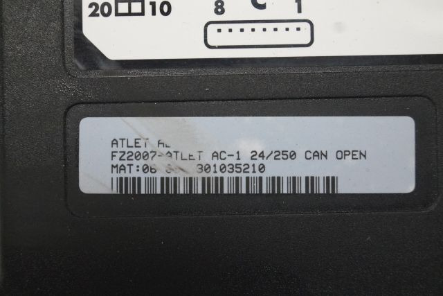 Atlet FZ2007 | Rijregeling Drive controller ZAPI AC1 FZ2007 24/250A can open sn. - Блок управления для Погрузочно-разгрузочной техники: фото 2 Atlet FZ2007 | Rijregeling Drive controller ZAPI AC1 FZ2007 24/250A can open sn. - Блок управления для Погрузочно-разгрузочной техники: фото 2