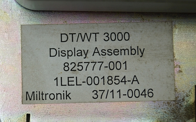 Crown 825777-001 | DT/WT3000 display 825777-001 1LEL-001854-A Miltronik 37/11-00 DT/WT3000 display 825777-001 1LEL-001854-A Miltronik 37/11-0046 - Приборная панель для Погрузочно-разгрузочной техники: фото 2 Crown 825777-001 | DT/WT3000 display 825777-001 1LEL-001854-A Miltronik 37/11-00 DT/WT3000 display 825777-001 1LEL-001854-A Miltronik 37/11-0046 - Приборная панель для Погрузочно-разгрузочной техники: фото 2