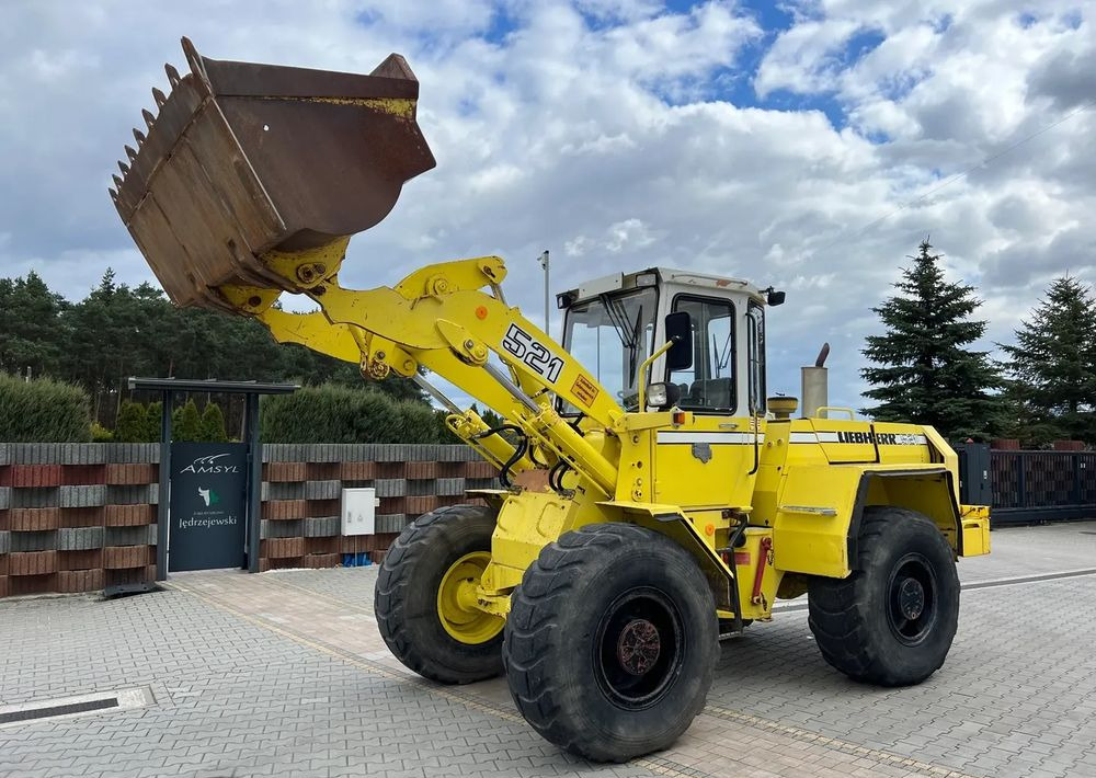 Liebherr L521 – Ładowarka kołowa / Radlader – 1990 – Diesel – - Колёсный погрузчик: фото 1 Liebherr L521 – Ładowarka kołowa / Radlader – 1990 – Diesel – - Колёсный погрузчик: фото 1
