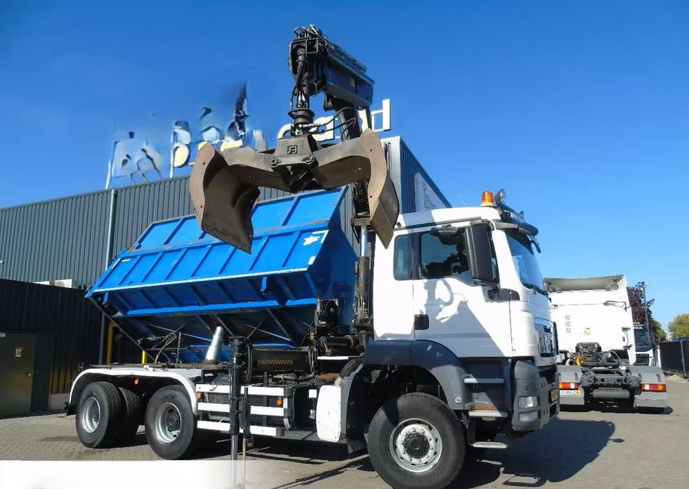 MAN TGS 26.400 6x6 – Wywrotka 3-stronna Meiller + Żuraw HIAB 166 E3 HIPRO – 429.222 km – Euro 4 - Самосвал, Автоманипулятор: фото 3 MAN TGS 26.400 6x6 – Wywrotka 3-stronna Meiller + Żuraw HIAB 166 E3 HIPRO – 429.222 km – Euro 4 - Самосвал, Автоманипулятор: фото 3