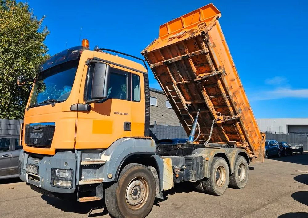 MAN TGS 26.480 6x4 WYWROTKA 3-STRONNA | AUTOMAT | EURO 5 | PRZEBIEG 310 000km! - Самосвал: фото 3 MAN TGS 26.480 6x4 WYWROTKA 3-STRONNA | AUTOMAT | EURO 5 | PRZEBIEG 310 000km! - Самосвал: фото 3