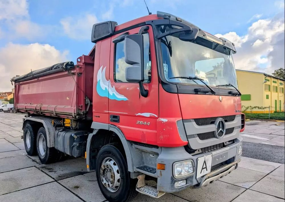 Mercedes-Benz Actros 2644 EPS |Wywrotka 3-stronna Meiller Bordmatik | 6x4 | Euro 5 | Plandeka rolowana - Самосвал: фото 3 Mercedes-Benz Actros 2644 EPS |Wywrotka 3-stronna Meiller Bordmatik | 6x4 | Euro 5 | Plandeka rolowana - Самосвал: фото 3