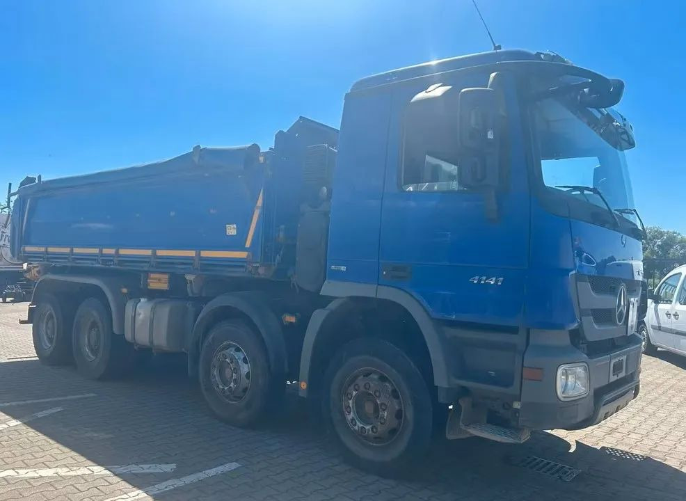 Mercedes-Benz Actros 4141 K 8x4 / Meiller Trójstronna Wywrotka / Automat / Euro 5 / Klima / 36T DMC - Самосвал: фото 1 Mercedes-Benz Actros 4141 K 8x4 / Meiller Trójstronna Wywrotka / Automat / Euro 5 / Klima / 36T DMC - Самосвал: фото 1