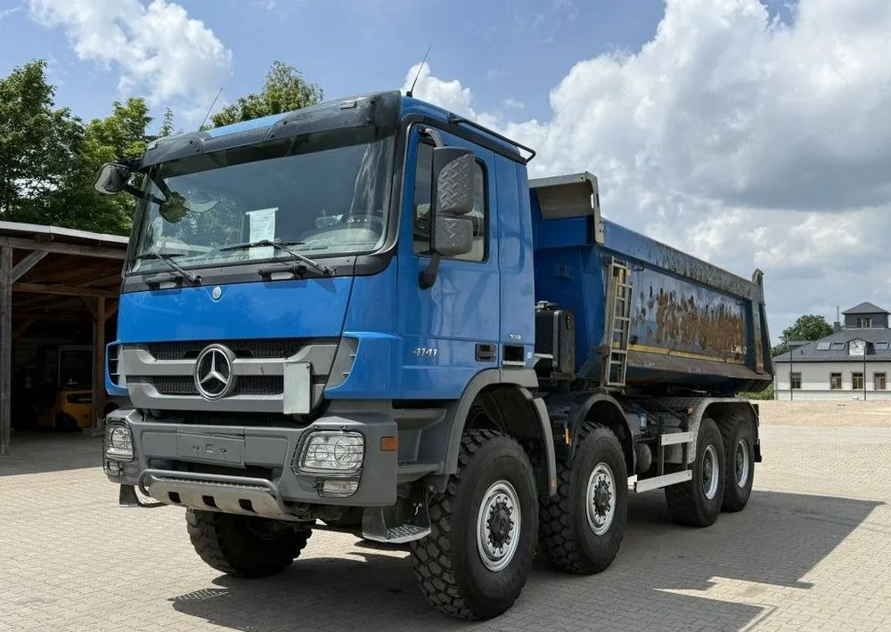 Mercedes-Benz Actros 4141AK 8x8 | Wywrotka Meiller | TELLIGENT z sprzęgłem system stabilizacji jazdy | Euro 5 - Самосвал: фото 1 Mercedes-Benz Actros 4141AK 8x8 | Wywrotka Meiller | TELLIGENT z sprzęgłem system stabilizacji jazdy | Euro 5 - Самосвал: фото 1