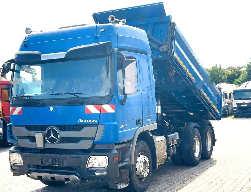 Mercedes-Benz Actros 6x4 / Meiller Trójstronny Wywrot / Bordmatic/ Retarder/ Euro 5/ Klimatyzacja - Самосвал: фото 1 Mercedes-Benz Actros 6x4 / Meiller Trójstronny Wywrot / Bordmatic/ Retarder/ Euro 5/ Klimatyzacja - Самосвал: фото 1