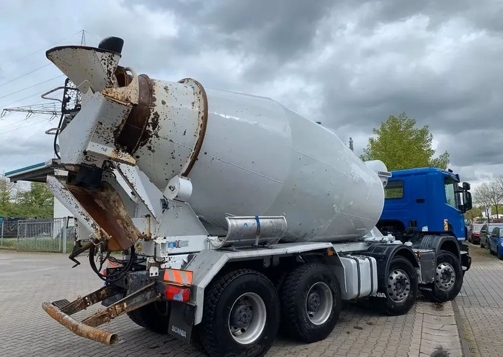 Scania P410 8x4 – Betoniarka Liebherr 9 m³/ Euro 5 / Retarder - Автобетоносмеситель: фото 3 Scania P410 8x4 – Betoniarka Liebherr 9 m³/ Euro 5 / Retarder - Автобетоносмеситель: фото 3
