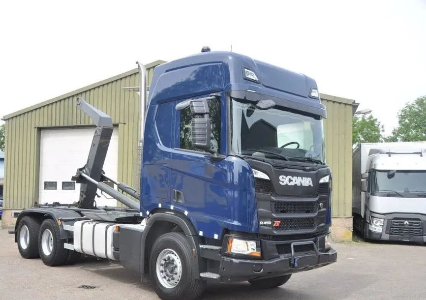 Scania R450 XT / 6X4/ RETARDER/EURO 6/OŚ PODNOSZONA Z NAPĘDEM/ - Крюковой мультилифт: фото 4 Scania R450 XT / 6X4/ RETARDER/EURO 6/OŚ PODNOSZONA Z NAPĘDEM/ - Крюковой мультилифт: фото 4