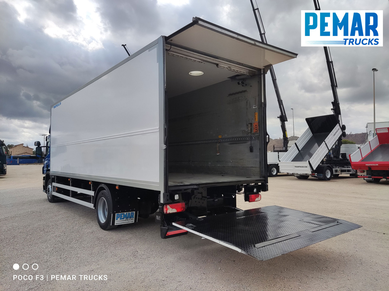 Грузовик с закрытым кузовом SCANIA P 230 CAJA CERRADA 16.5T: фото 9