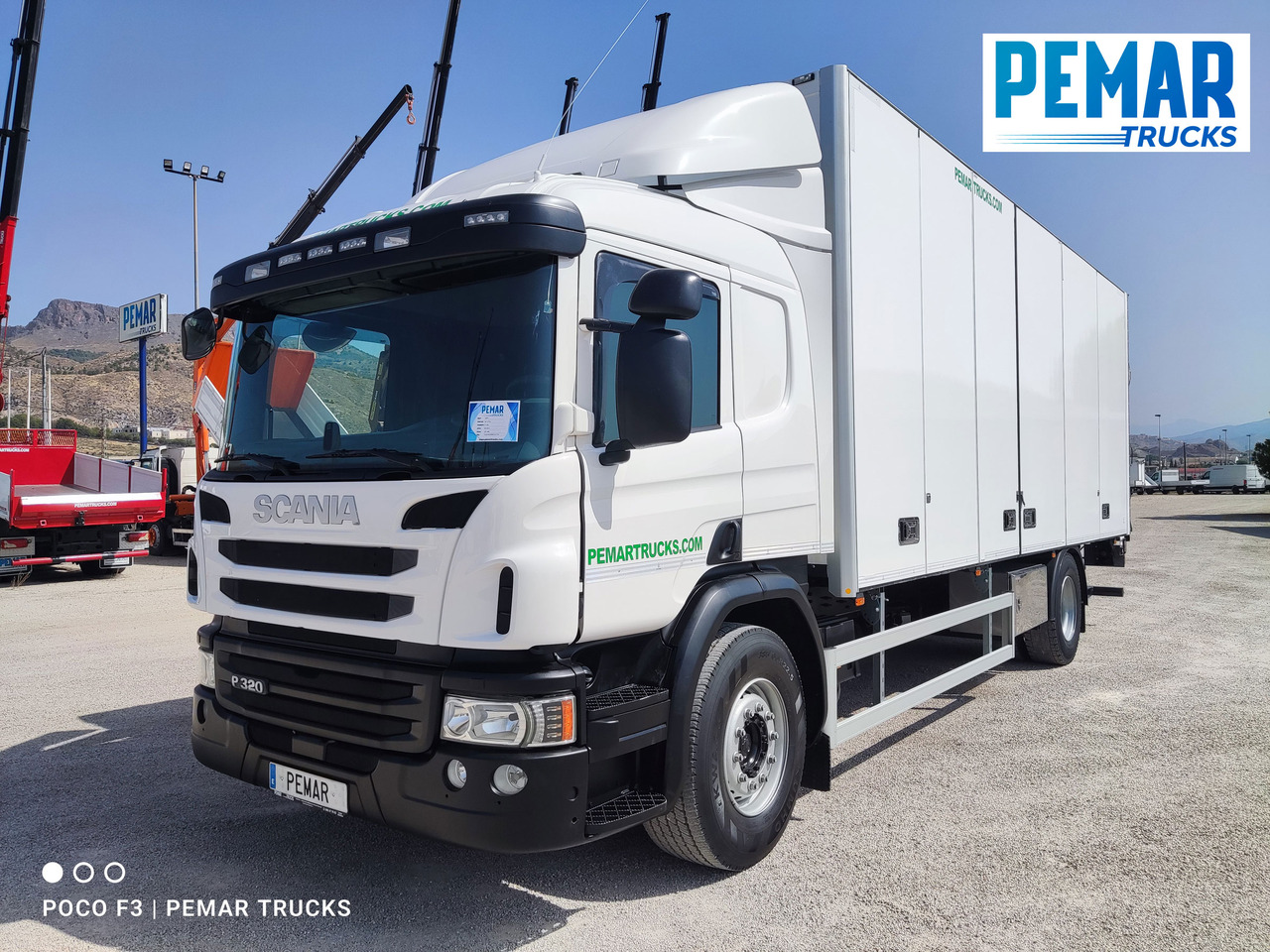 SCANIA P 320 CAJA CERRADA 18T EURO 6 - Грузовик с закрытым кузовом: фото 1 SCANIA P 320 CAJA CERRADA 18T EURO 6 - Грузовик с закрытым кузовом: фото 1
