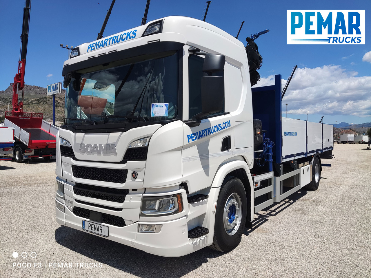 SCANIA P 370 4X2 GRUA CAJA FIJA - Грузовик бортовой/ Платформа, Автоманипулятор: фото 2 SCANIA P 370 4X2 GRUA CAJA FIJA - Грузовик бортовой/ Платформа, Автоманипулятор: фото 2