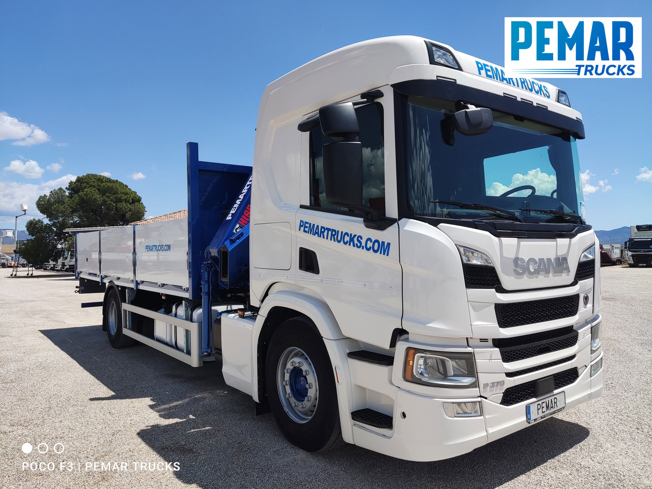 SCANIA P 370 4X2 GRUA CAJA FIJA - Грузовик бортовой/ Платформа, Автоманипулятор: фото 4 SCANIA P 370 4X2 GRUA CAJA FIJA - Грузовик бортовой/ Платформа, Автоманипулятор: фото 4