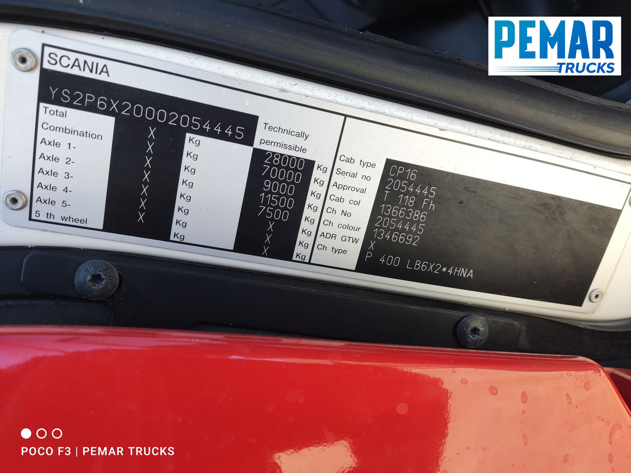 Автоманипулятор SCANIA P 400 6X2 GRUA CAJA FIJA: фото 44