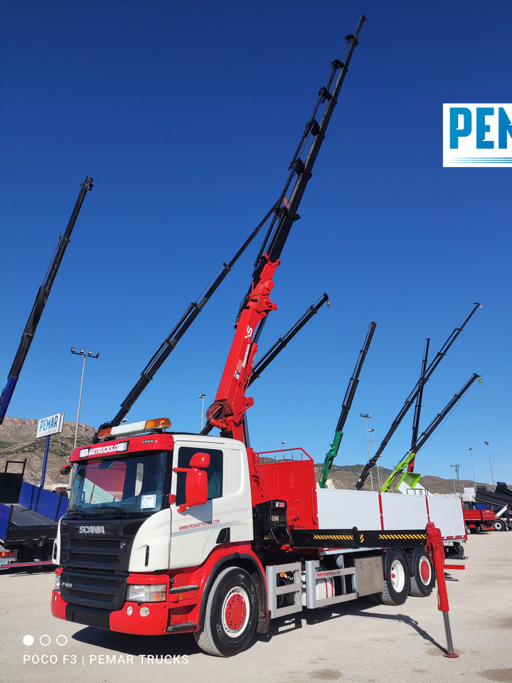 Автоманипулятор SCANIA P 400 6X2 GRUA CAJA FIJA: фото 34