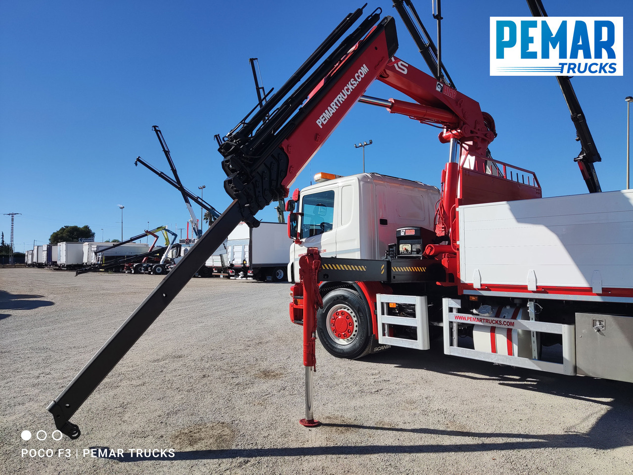 Автоманипулятор SCANIA P 400 6X2 GRUA CAJA FIJA: фото 43