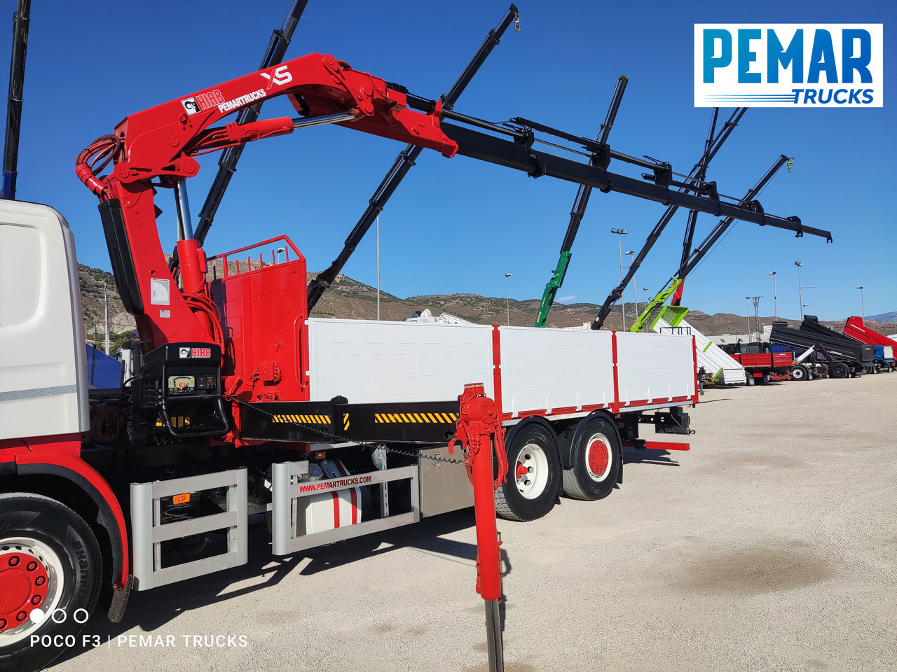 Автоманипулятор SCANIA P 400 6X2 GRUA CAJA FIJA: фото 32