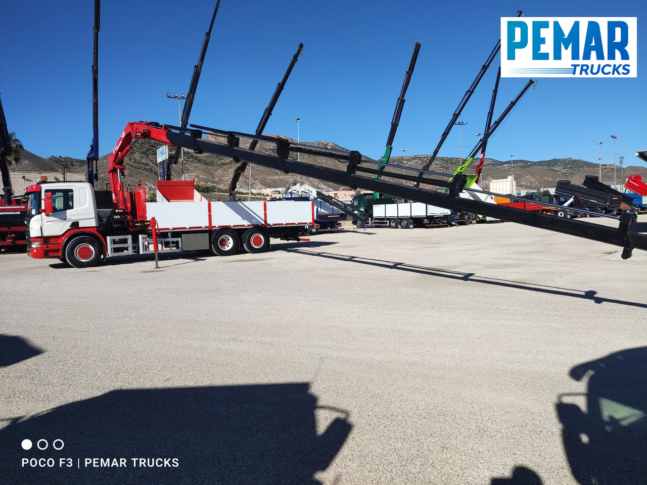 Автоманипулятор SCANIA P 400 6X2 GRUA CAJA FIJA: фото 39