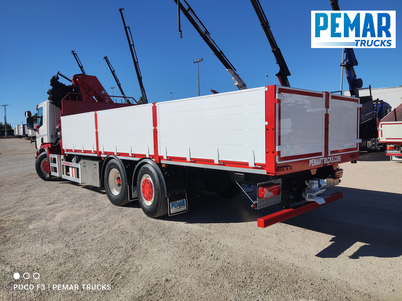 Автоманипулятор SCANIA P 400 6X2 GRUA CAJA FIJA: фото 13