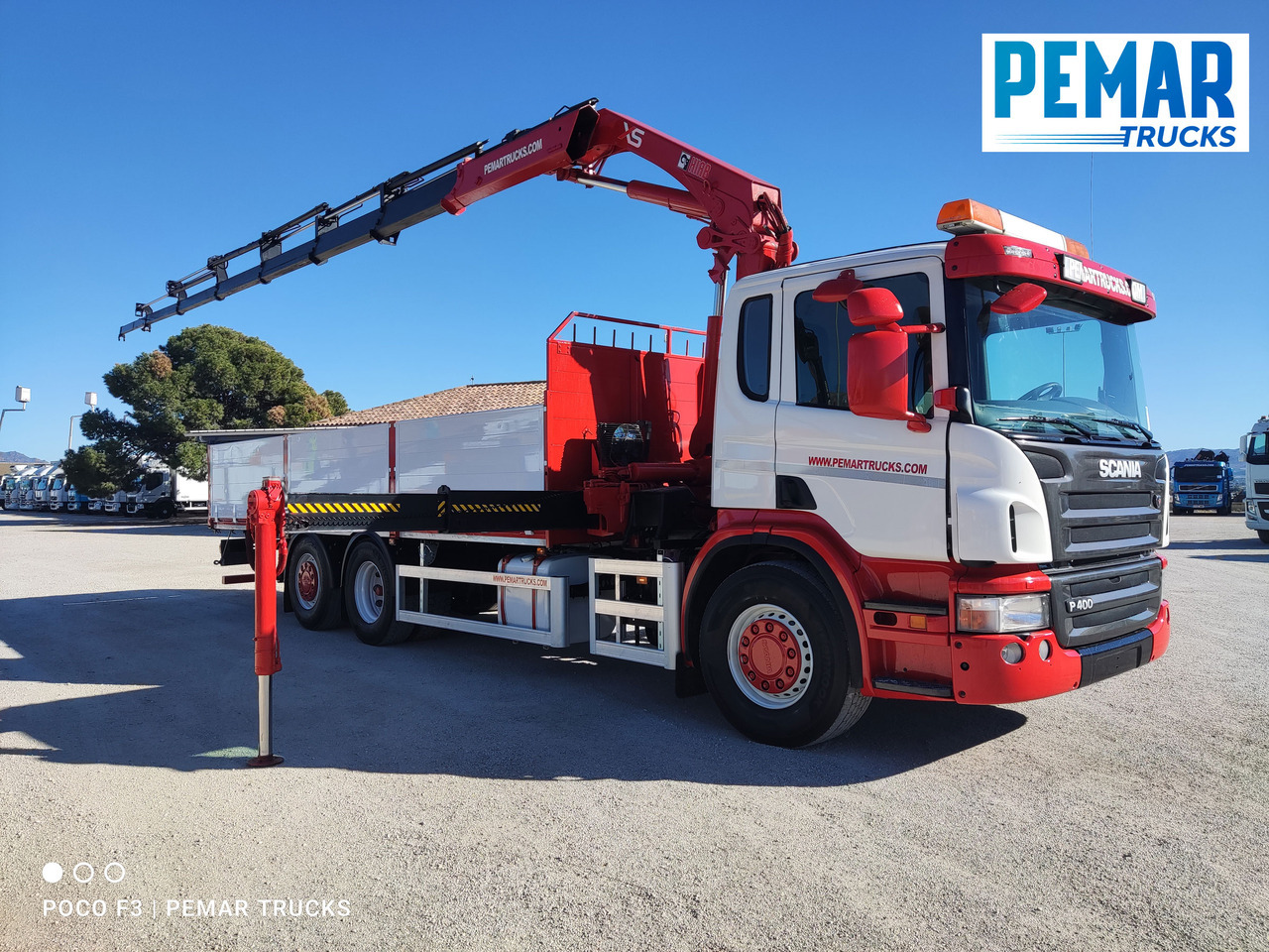 Автоманипулятор SCANIA P 400 6X2 GRUA CAJA FIJA: фото 31