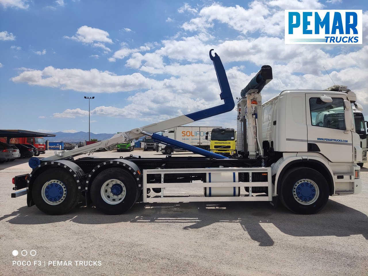 Грузовик-контейнеровоз/ Сменный кузов SCANIA P 400 6X2 MULTILIFT EURO 5: фото 23