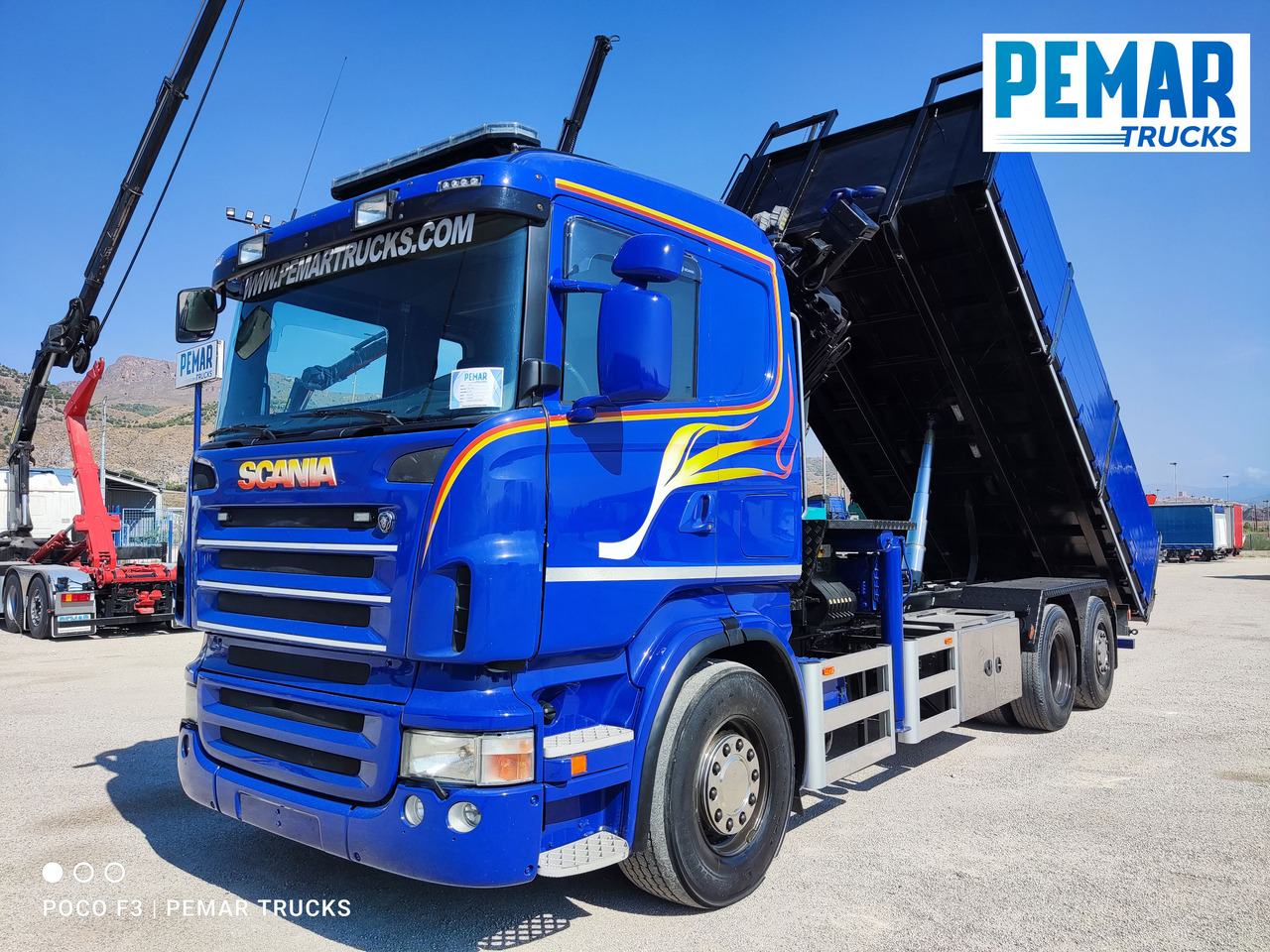 SCANIA R 420 6X2 GRUA PALFINGER PK 23002 BASCULANTE в лизинг SCANIA R 420 6X2 GRUA PALFINGER PK 23002 BASCULANTE: фото 11