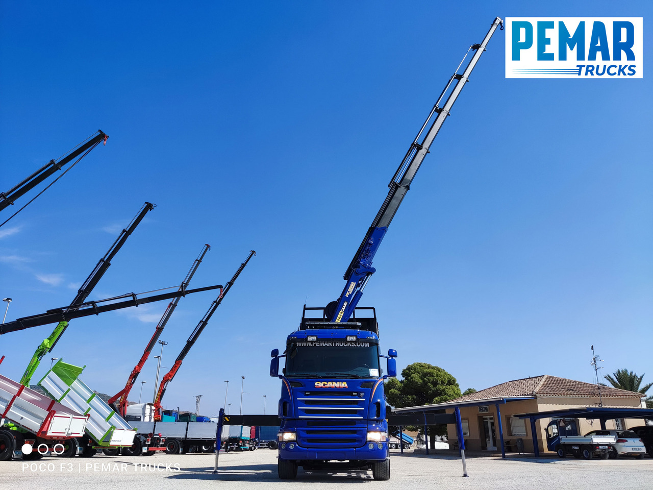 SCANIA R 420 6X2 GRUA PALFINGER PK 23002 BASCULANTE в лизинг SCANIA R 420 6X2 GRUA PALFINGER PK 23002 BASCULANTE: фото 32