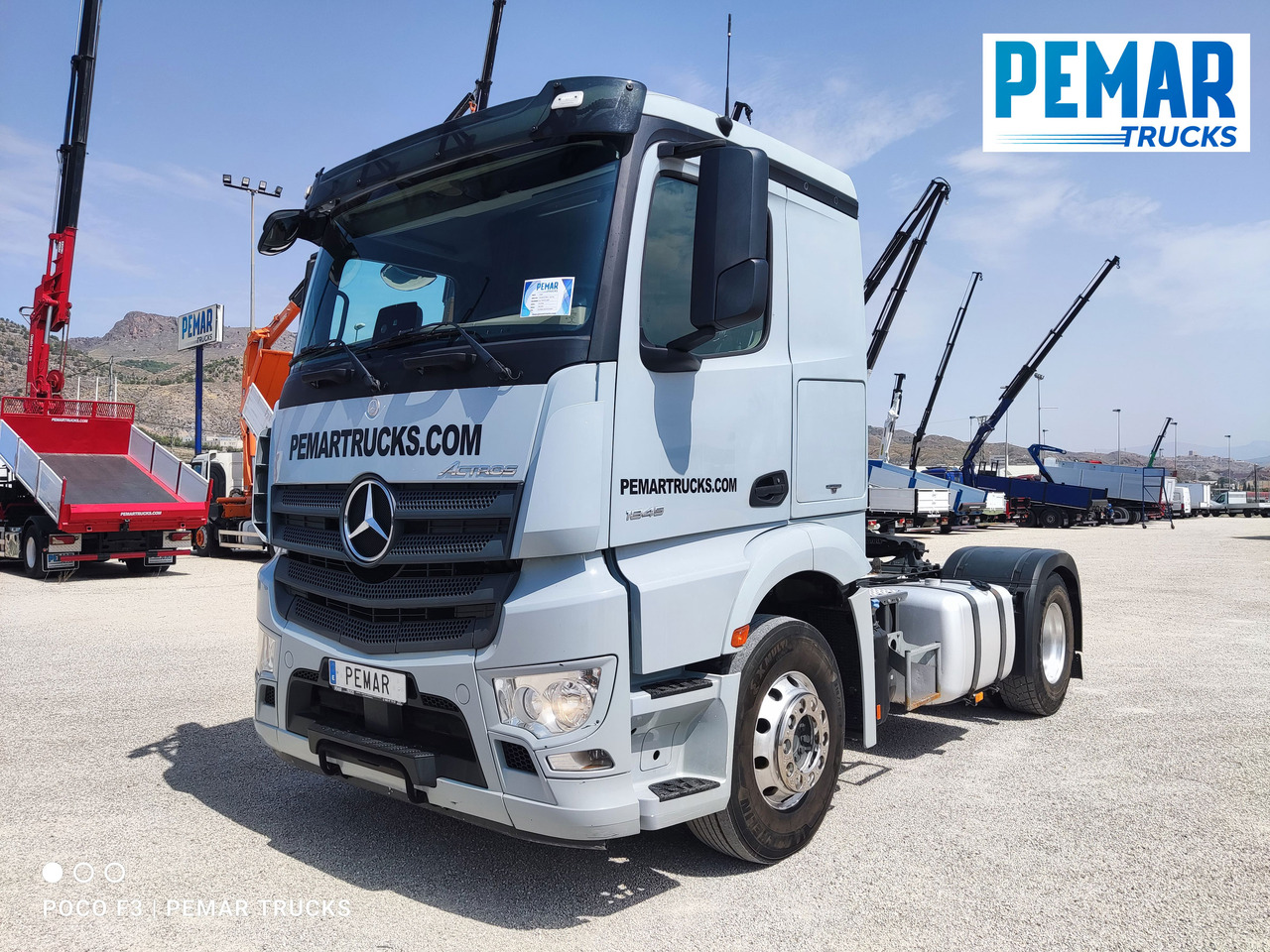 MERCEDES-BENZ ACTROS 1845 TRACTORA EQUIPO HIDRAULICO - Тягач: фото 1 MERCEDES-BENZ ACTROS 1845 TRACTORA EQUIPO HIDRAULICO - Тягач: фото 1