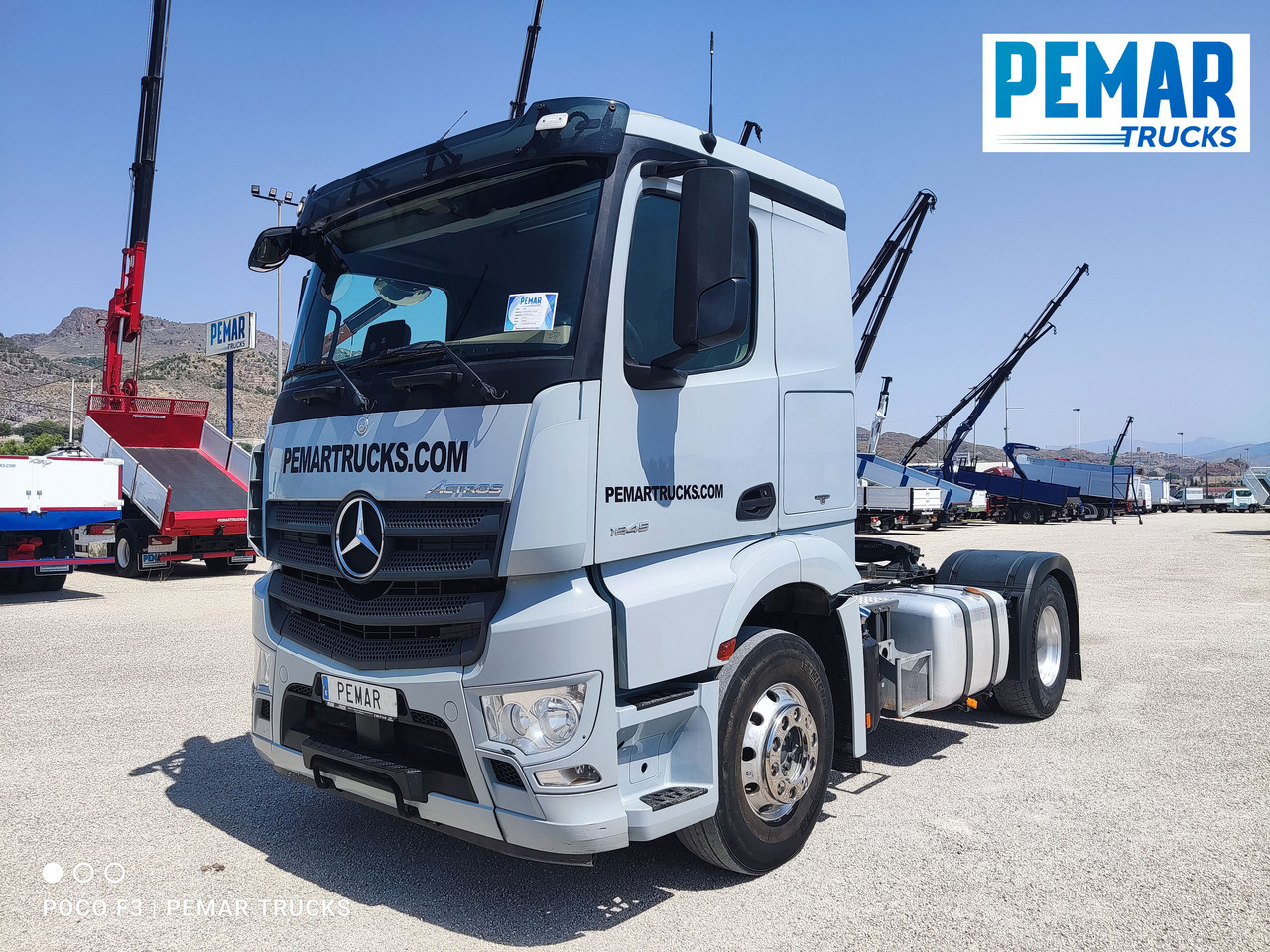MERCEDES-BENZ ACTROS 1845 TRACTORA EQUIPO HIDRAULICO - Тягач: фото 1 MERCEDES-BENZ ACTROS 1845 TRACTORA EQUIPO HIDRAULICO - Тягач: фото 1