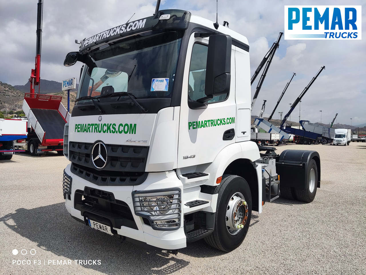 MERCEDES-BENZ AROCS 1843 TRACTORA EQUIPO HIDRAULICO - Тягач: фото 1 MERCEDES-BENZ AROCS 1843 TRACTORA EQUIPO HIDRAULICO - Тягач: фото 1