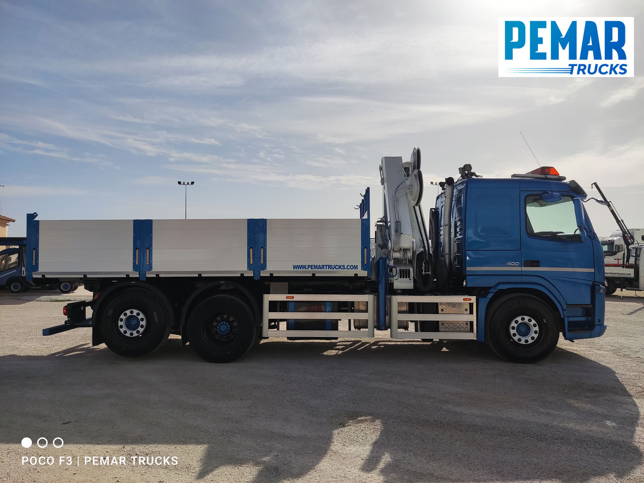 VOLVO FM 400 6X2 GRUA PALFINGER PK 23002 BASCULANTE - Самосвал, Автоманипулятор: фото 5 VOLVO FM 400 6X2 GRUA PALFINGER PK 23002 BASCULANTE - Самосвал, Автоманипулятор: фото 5